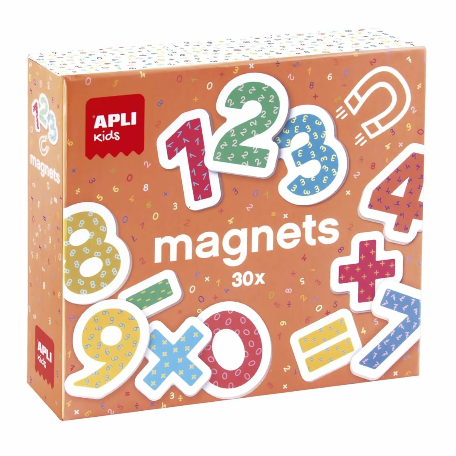 Apli Kids Magnesy drewniane - Cyfry