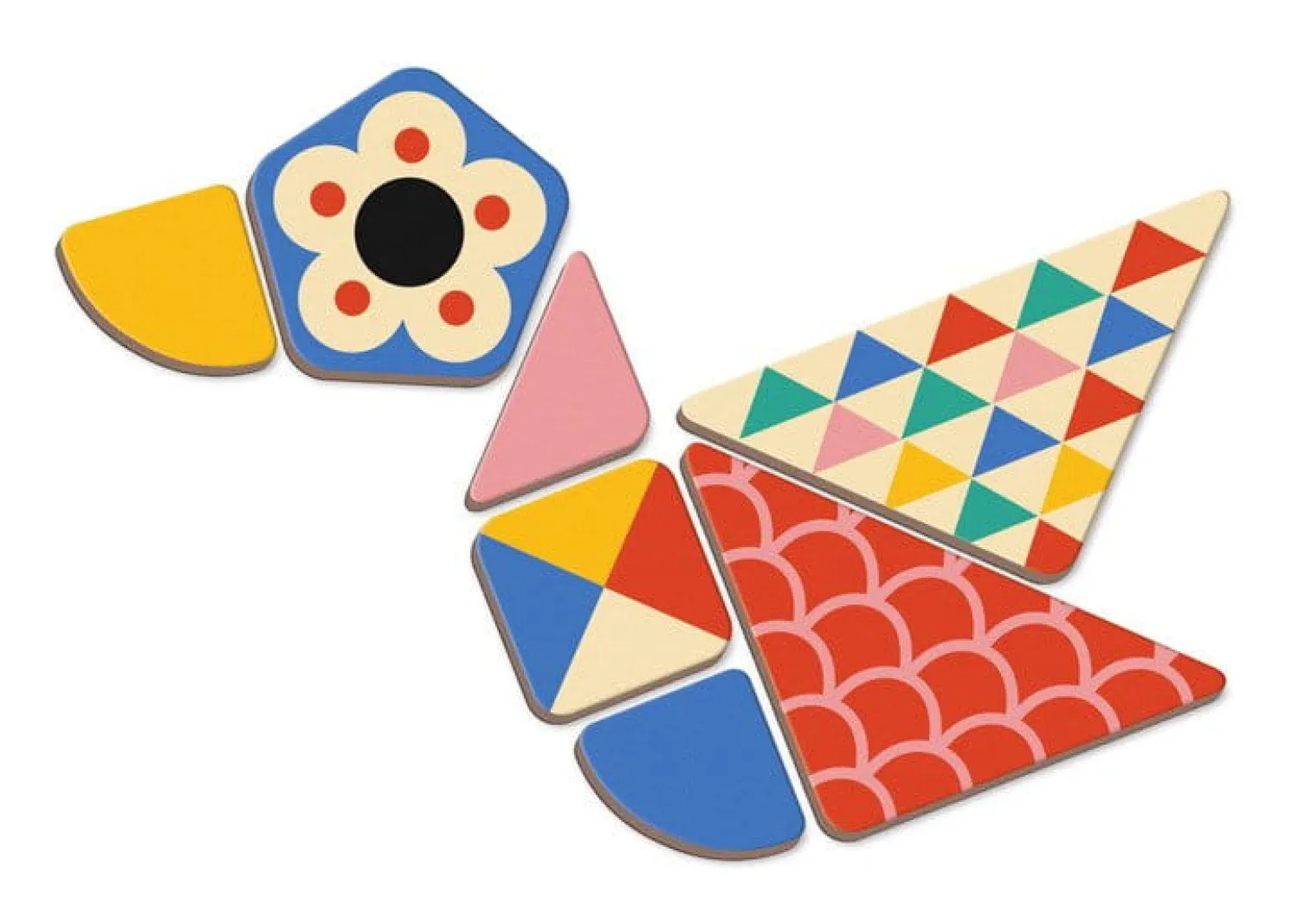 Janod Magnetyczna układanka Kształty Magnetibook