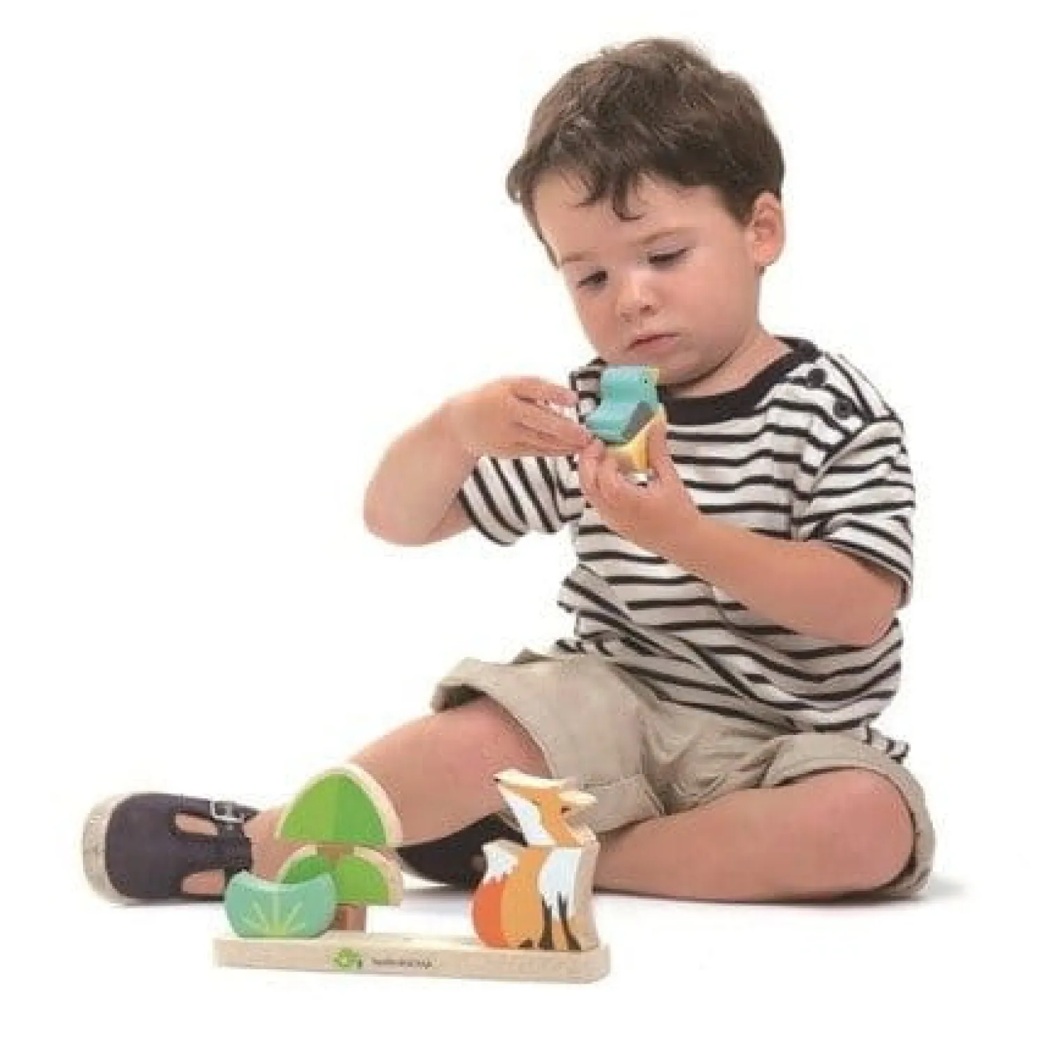 Tender Leaf Toys Magnetyczna układanka - Lis