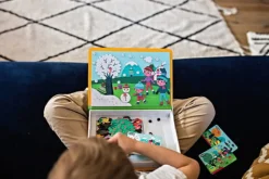 Janod Magnetyczna układanka 4 pory roku Magnetibook