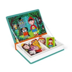 Janod Magnetyczna układanka Świat baśni Magnetibook