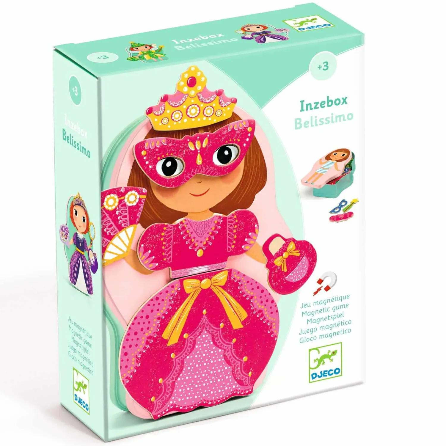 Djeco Magnetyczne puzzle BELISSIMO