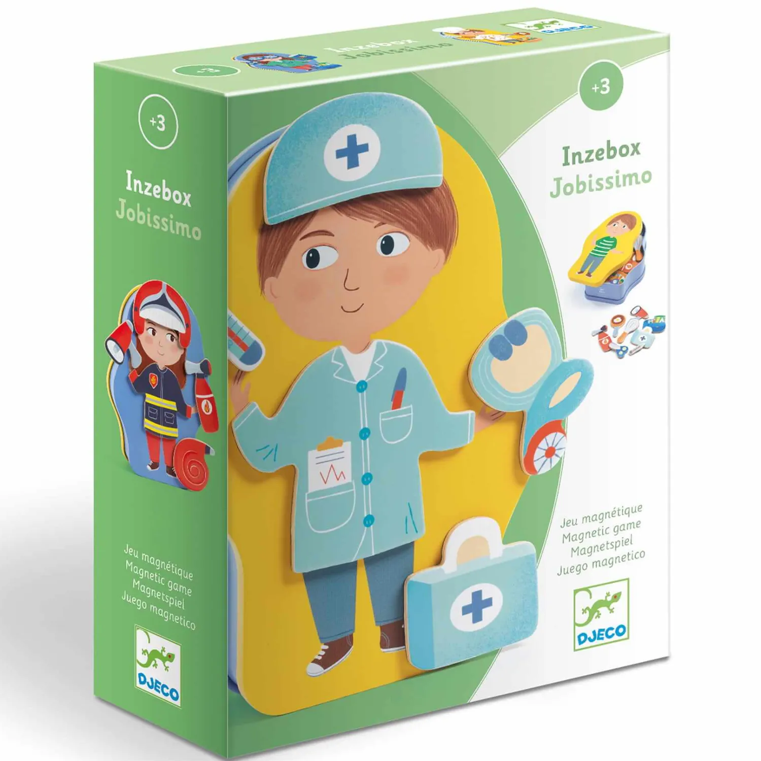 Djeco Magnetyczne puzzle ZAWODY