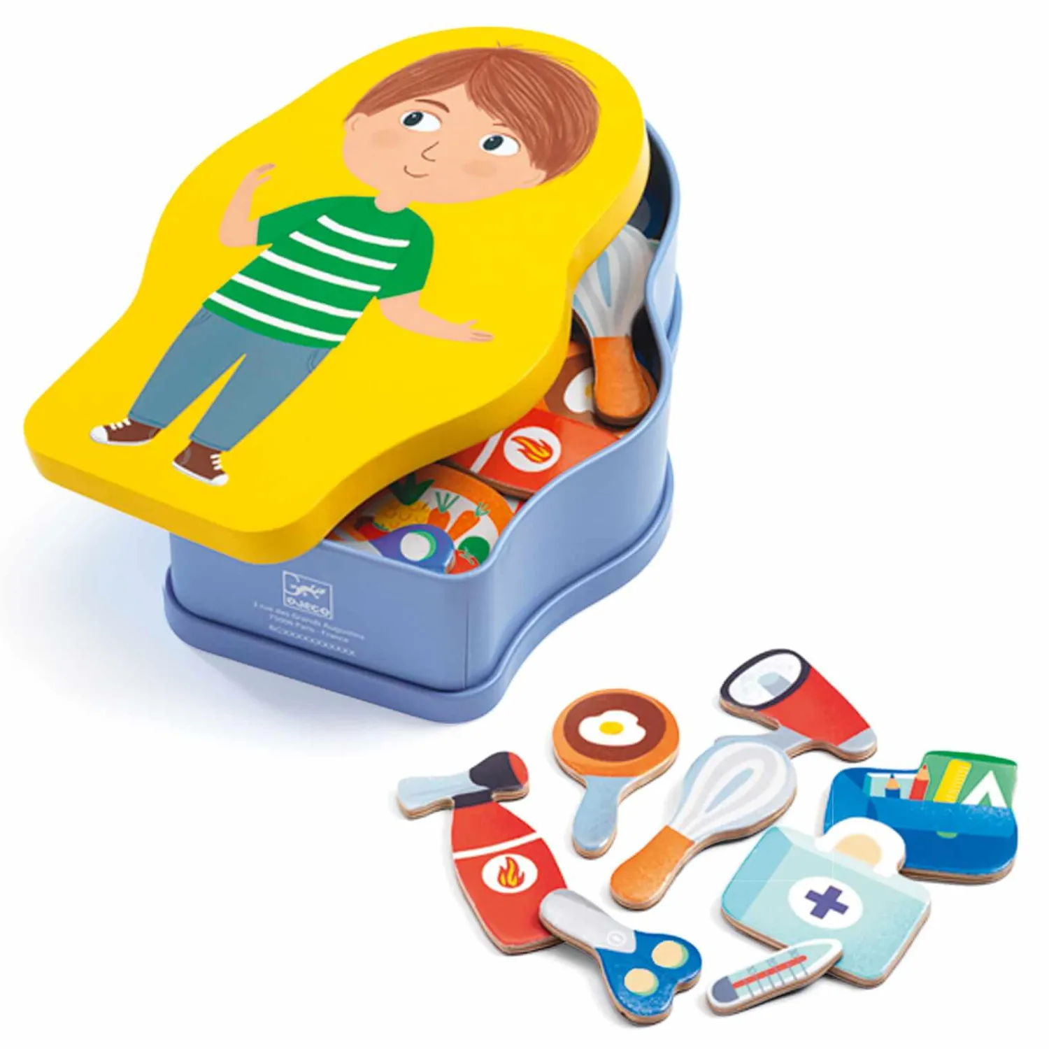 Djeco Magnetyczne puzzle ZAWODY