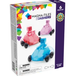 Magna-Tiles Magnetyczne Samochodziki Dashers 6 el.