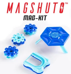 Fat Brain Toys MagShuto Zestaw Startowy - Niebieski