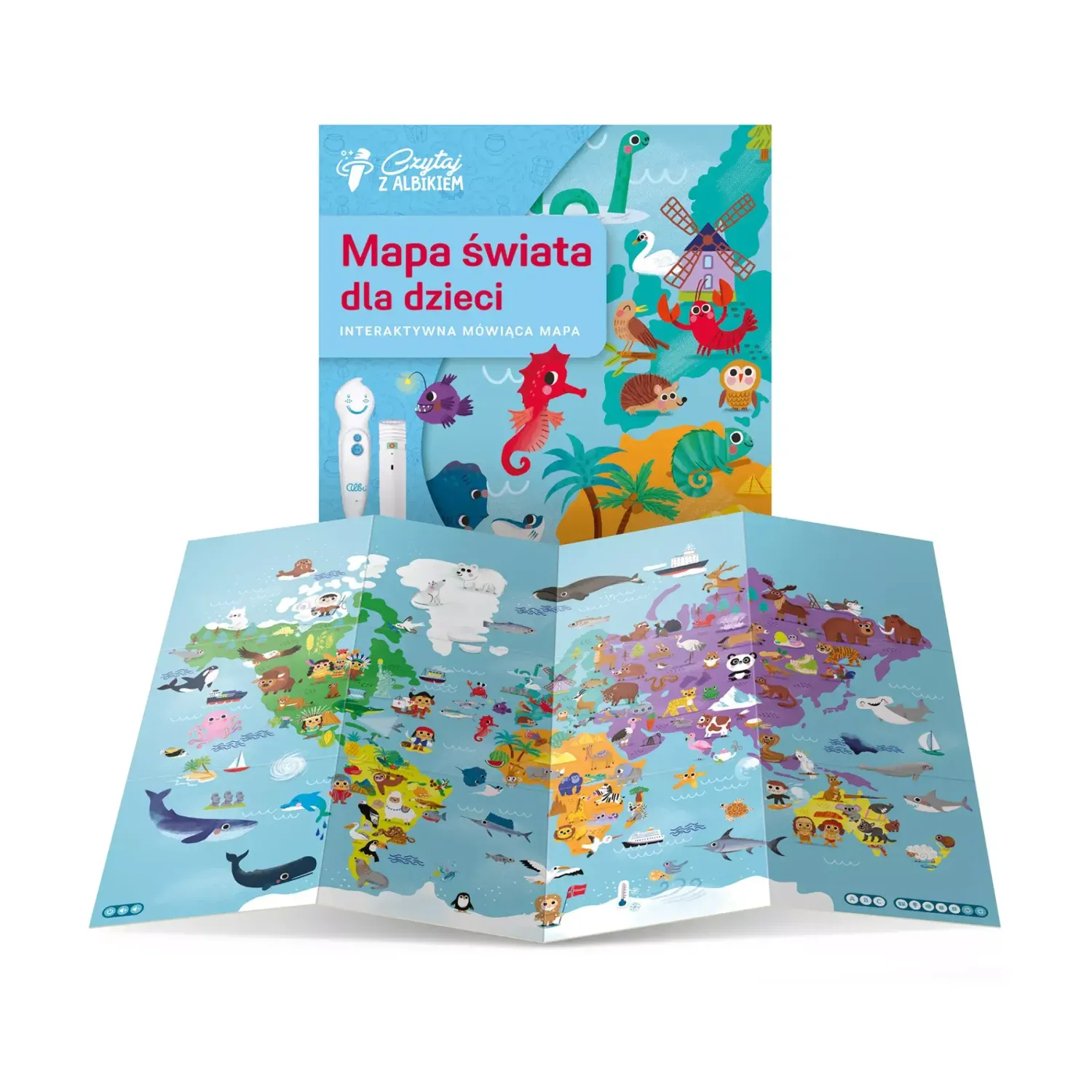 Albi Mapa świata dla dzieci 4+