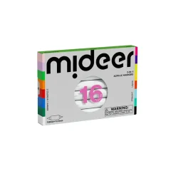 Mideer Markery akrylowe dwustronne 2w1 - 16 kolory