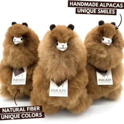 Inkari Maskotka Alpaka - Caramel