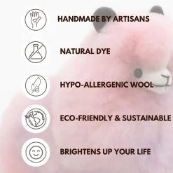 Inkari Maskotka Alpaka - Light Grey Calico