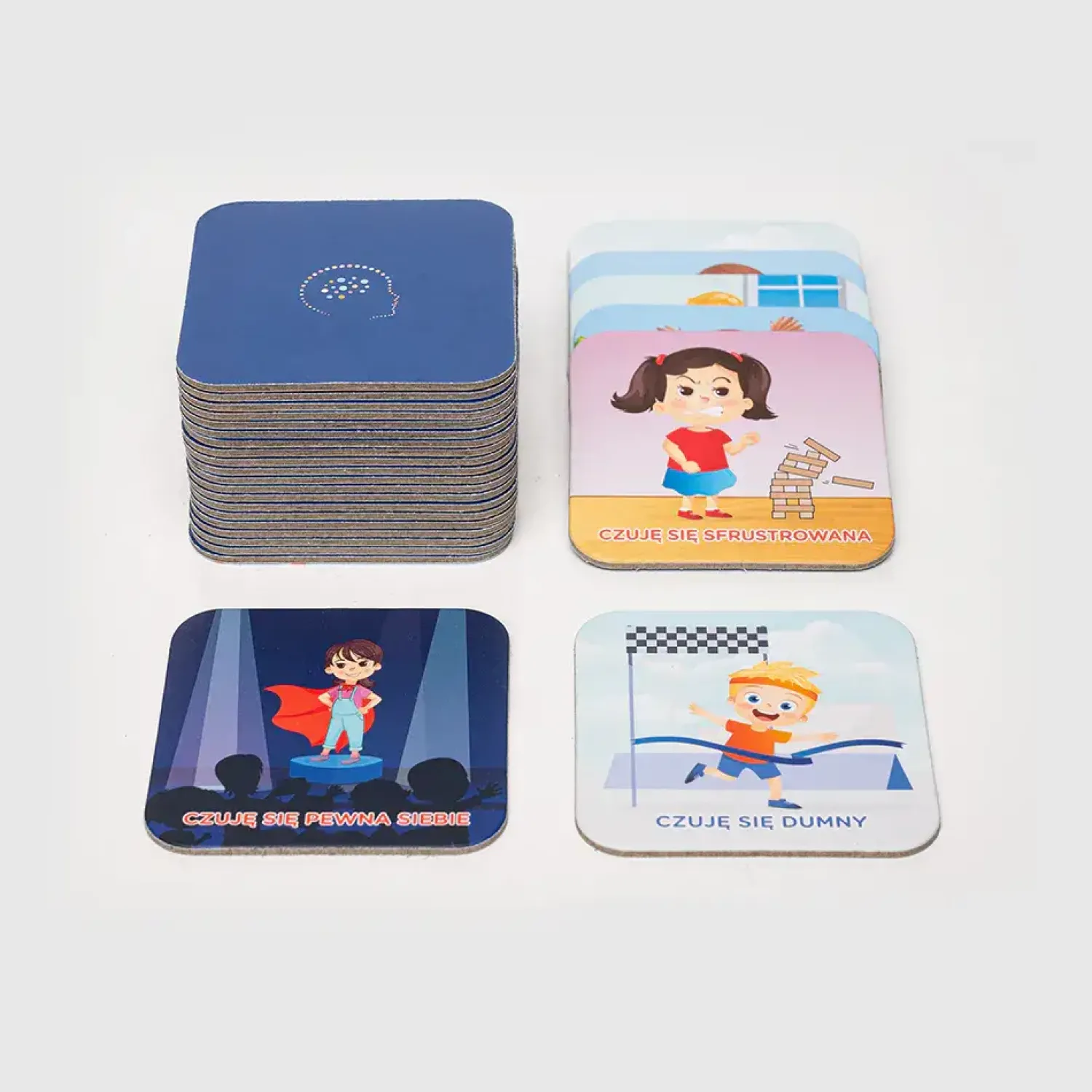 rozwojowa mama Memory o emocjach – gra o emocjach + mini e-book 2+