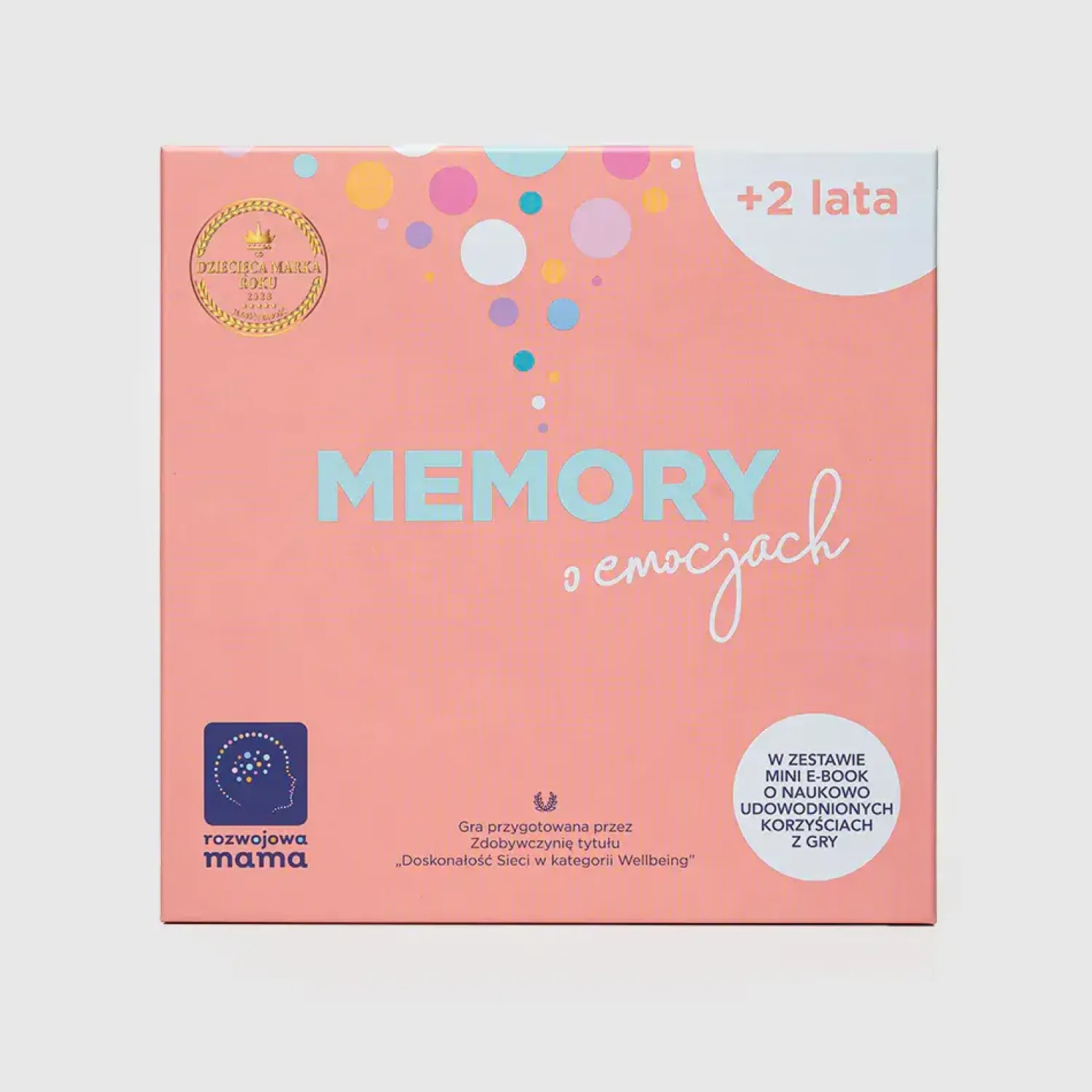 rozwojowa mama Memory o emocjach – gra o emocjach + mini e-book 2+