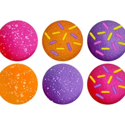 Schylling Mini gniotki sensorycze NeeDoh Dohnut Holes, 6 szt.