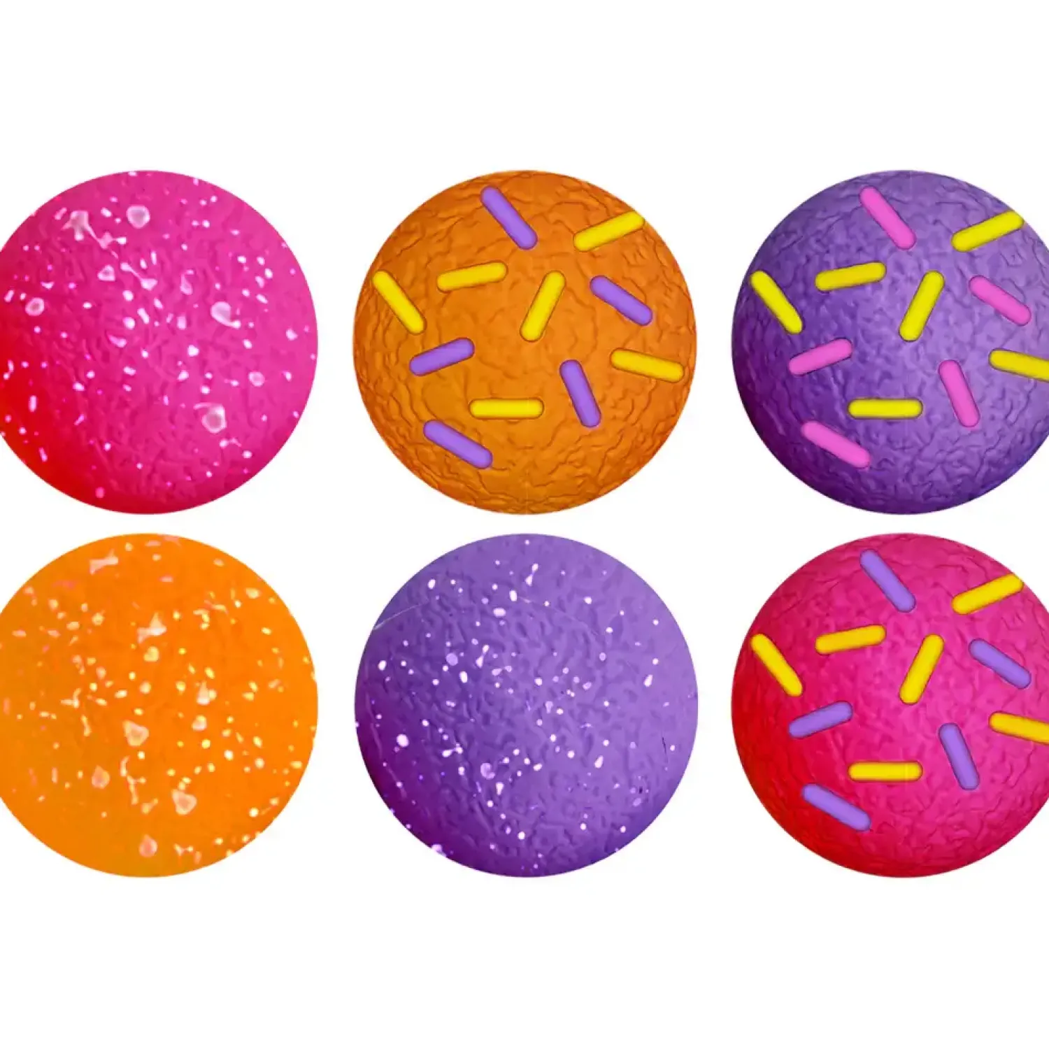 Schylling Mini gniotki sensorycze NeeDoh Dohnut Holes, 6 szt.