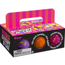 Schylling Mini gniotki sensorycze NeeDoh Dohnut Holes, 6 szt.