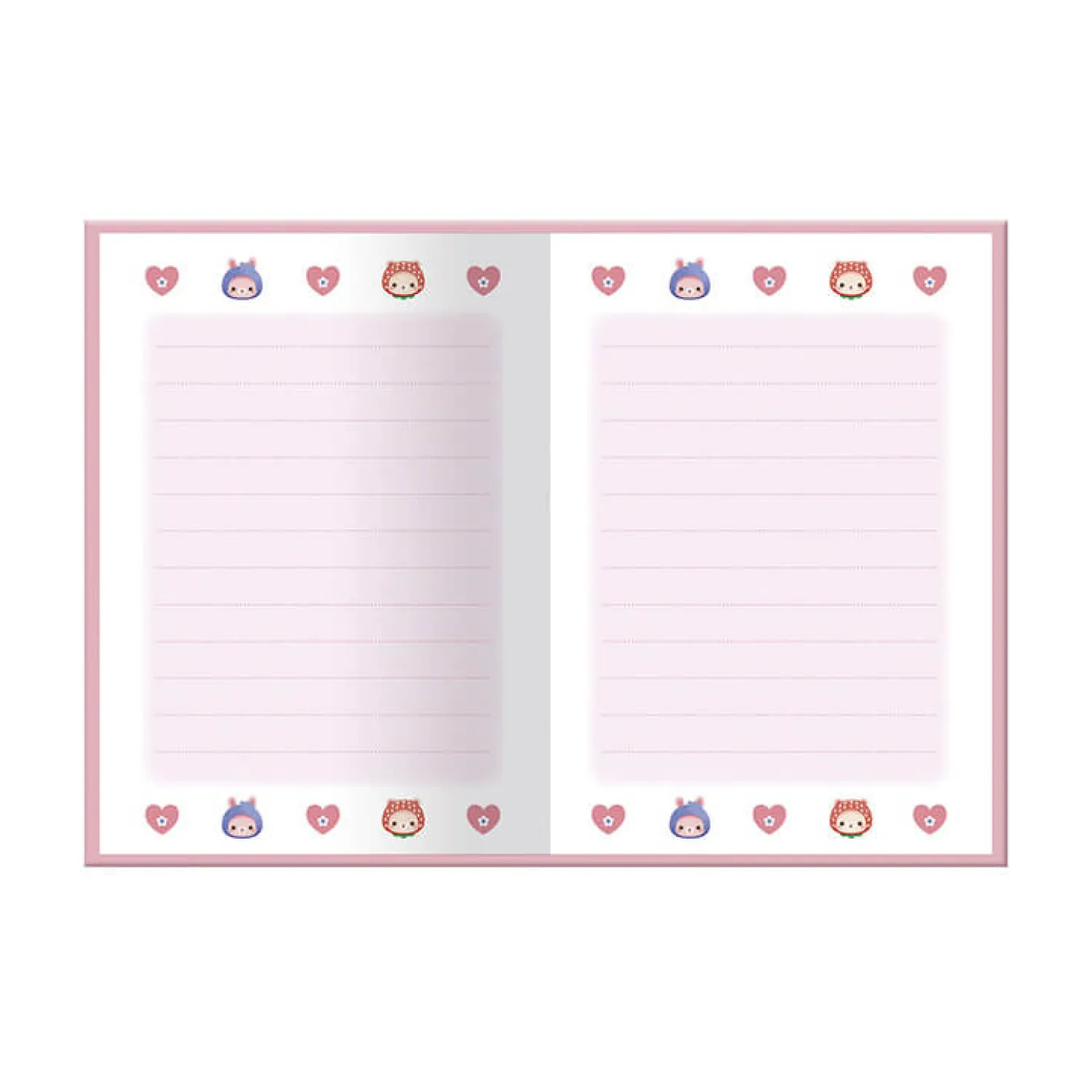 Janod Mini notes w twardej oprawie Owocowe Słodziaki 6+