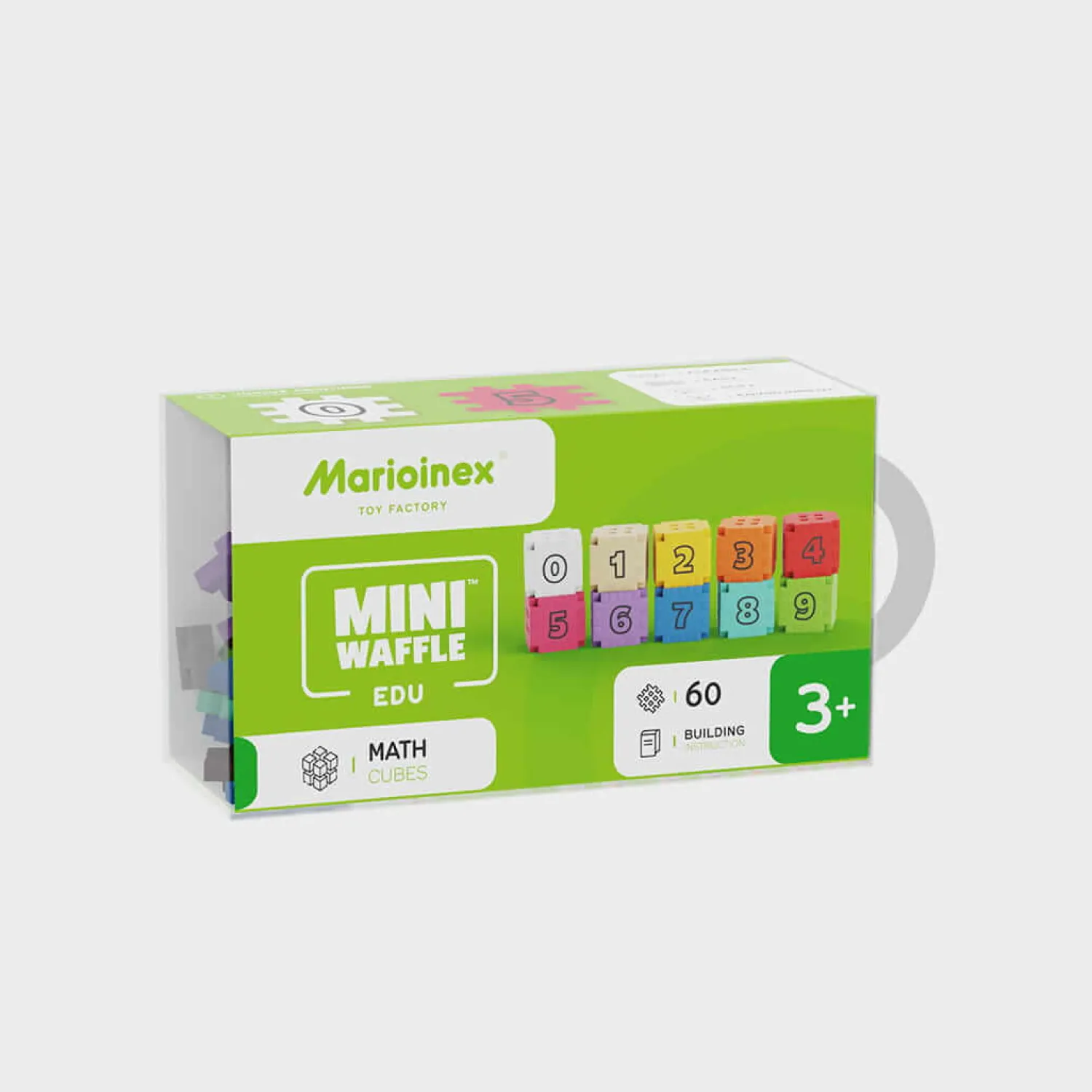 Marioinex Mini Waffle - EDU - kostki matematyczne