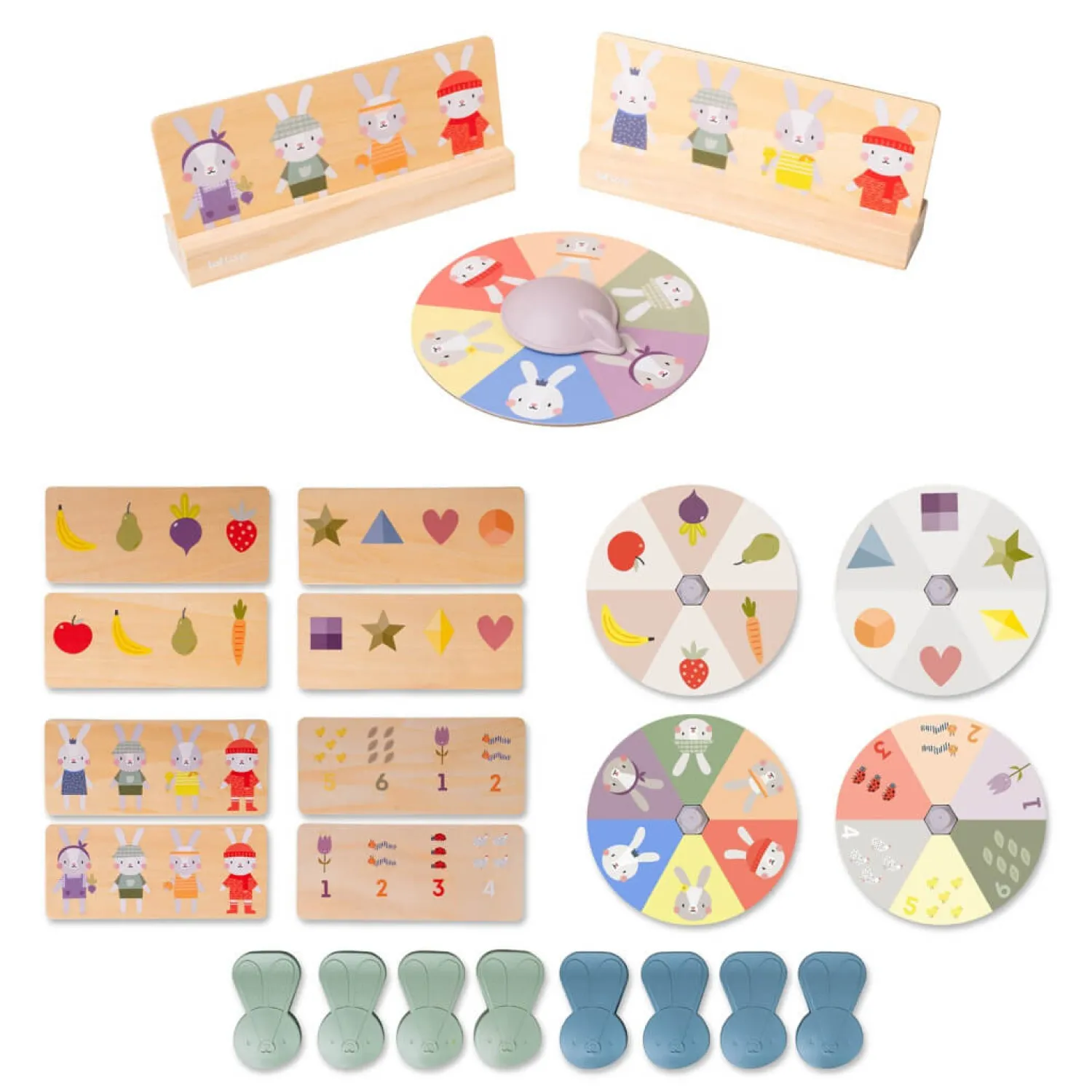 Taf Toys Moje pierwsze bingo - królik