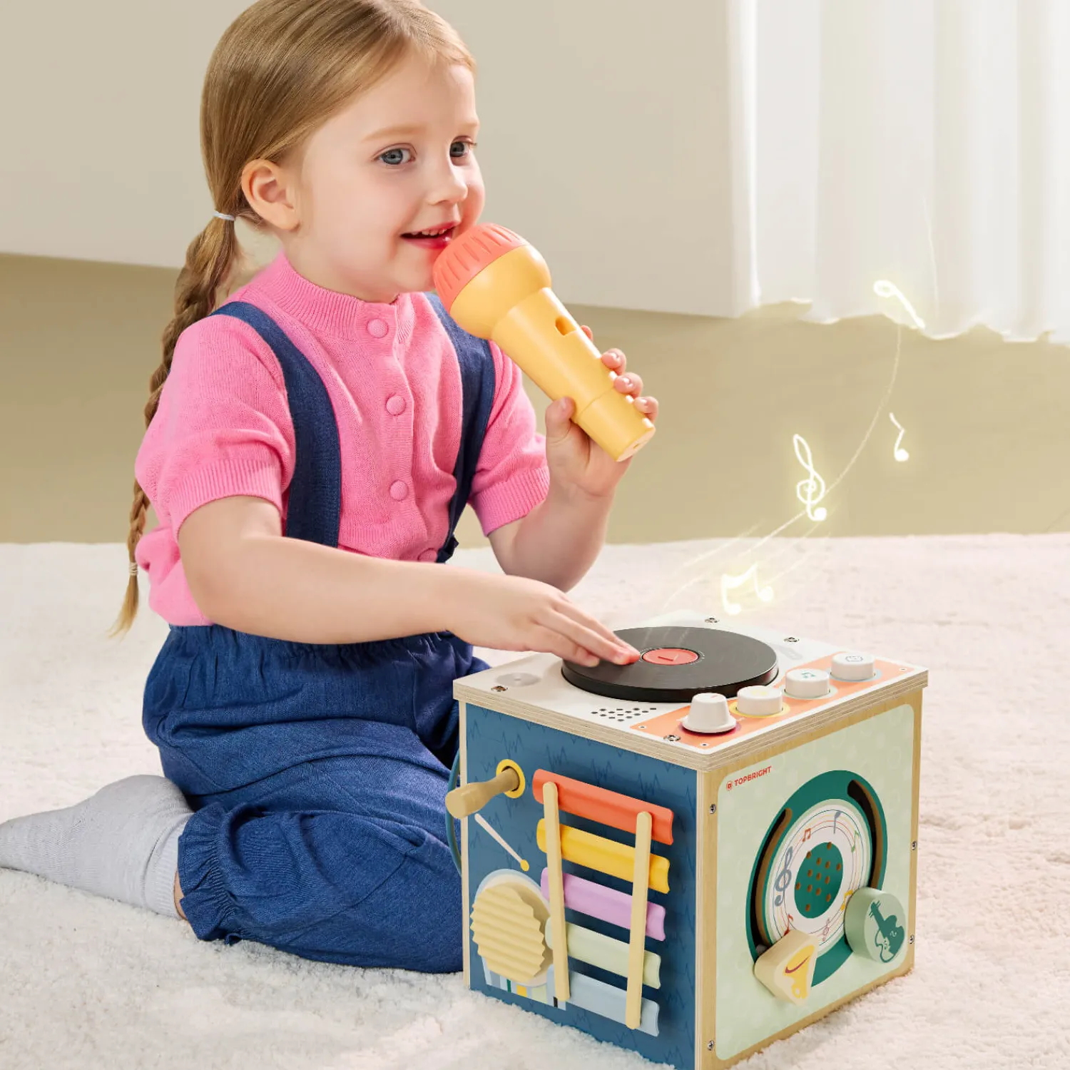 TOPBRIGHT Muzyczna kostka dla malucha, 18m+