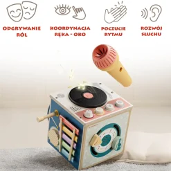TOPBRIGHT Muzyczna kostka dla malucha, 18m+