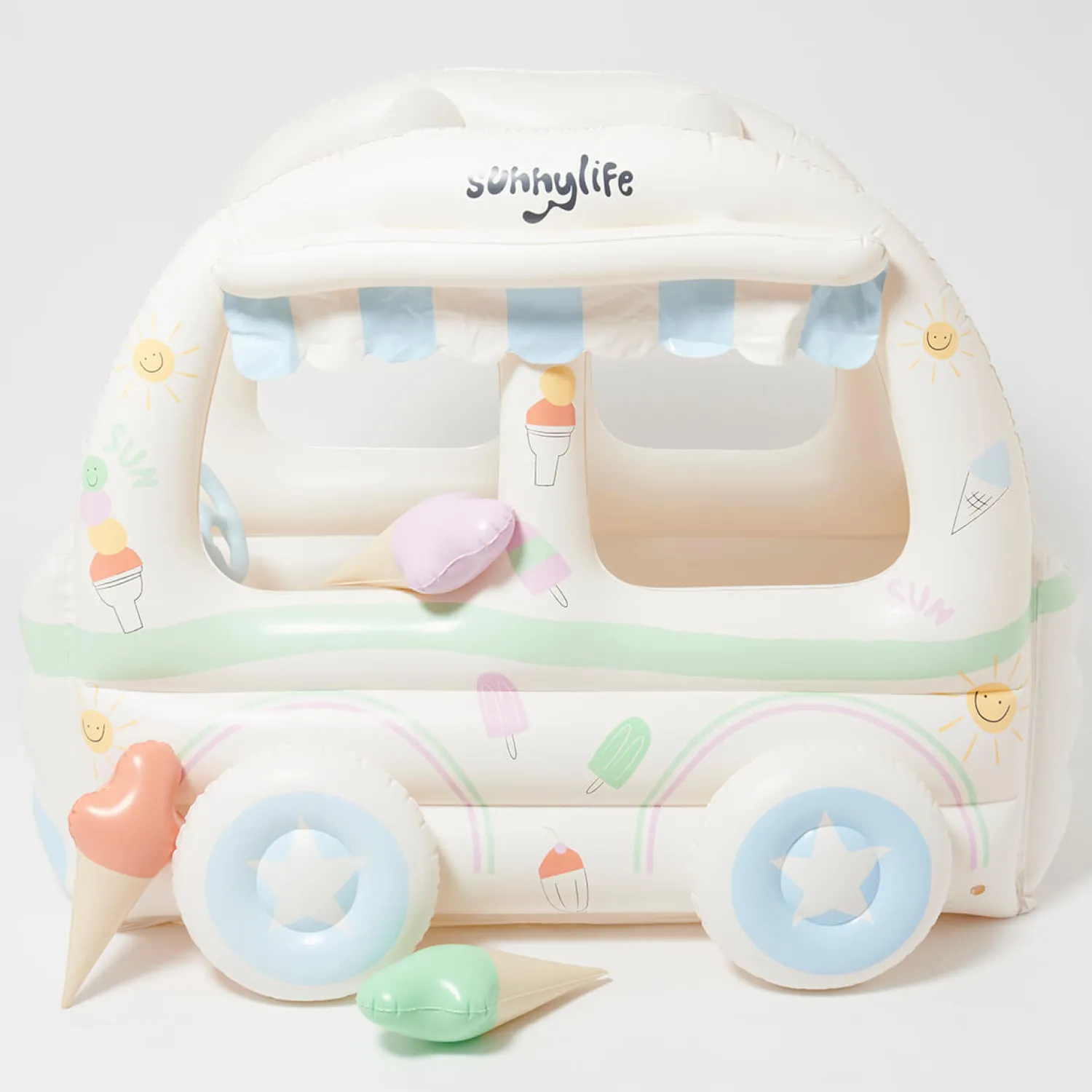 Sunny Life Nadmuchiwany domek Summer Sundae Multi