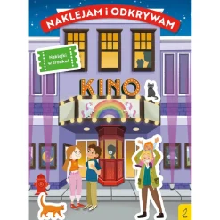 Wydawnictwo Wilga Naklejam i odkrywam. Kino