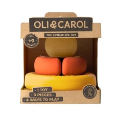 Olivio & Co Naturalna zabawka sensoryczna 4w1 - Evolutive Capsule