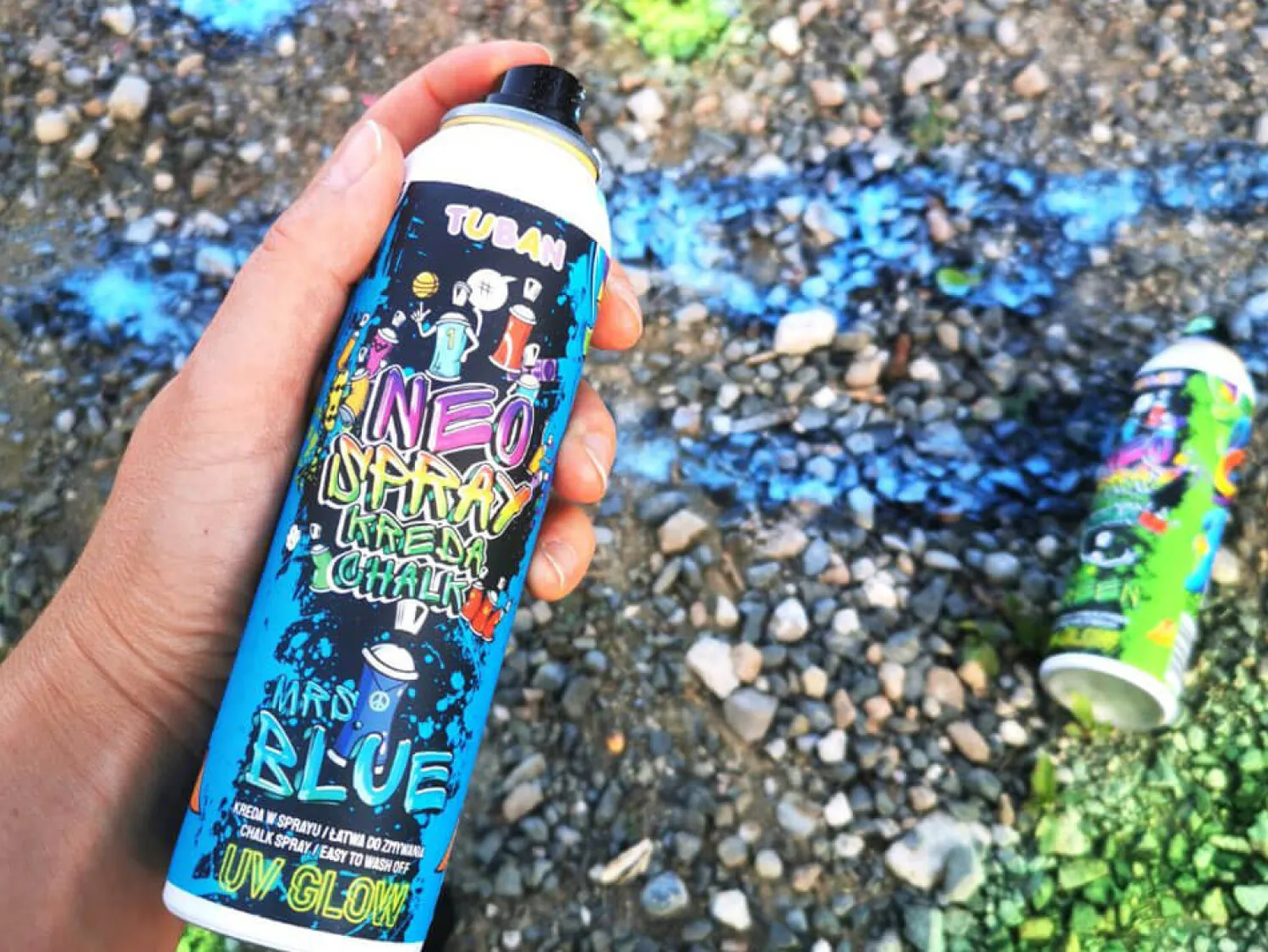 Tuban Neonowa kreda w sprayu, 150ml