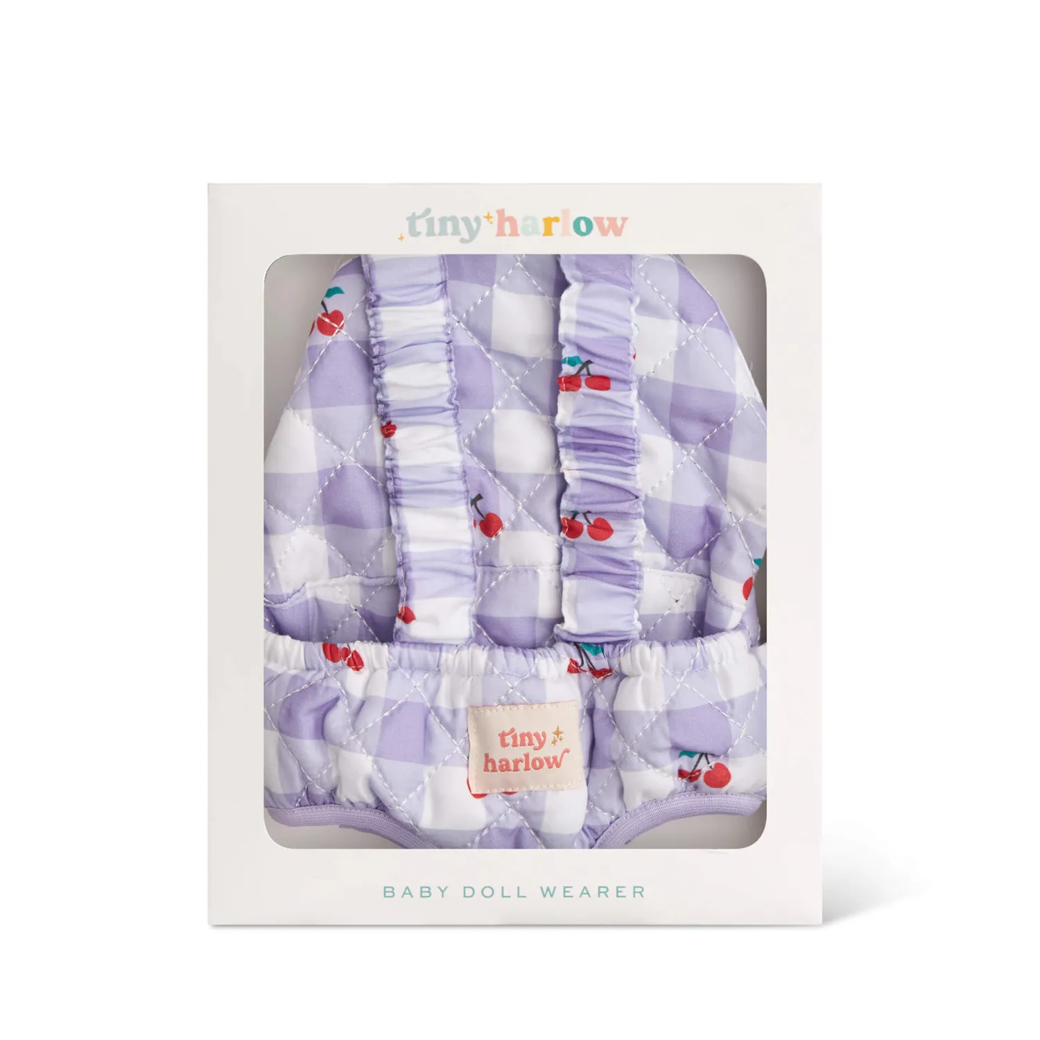 Tiny Harlow Nosidełko dla lalki Lilac Cherry
