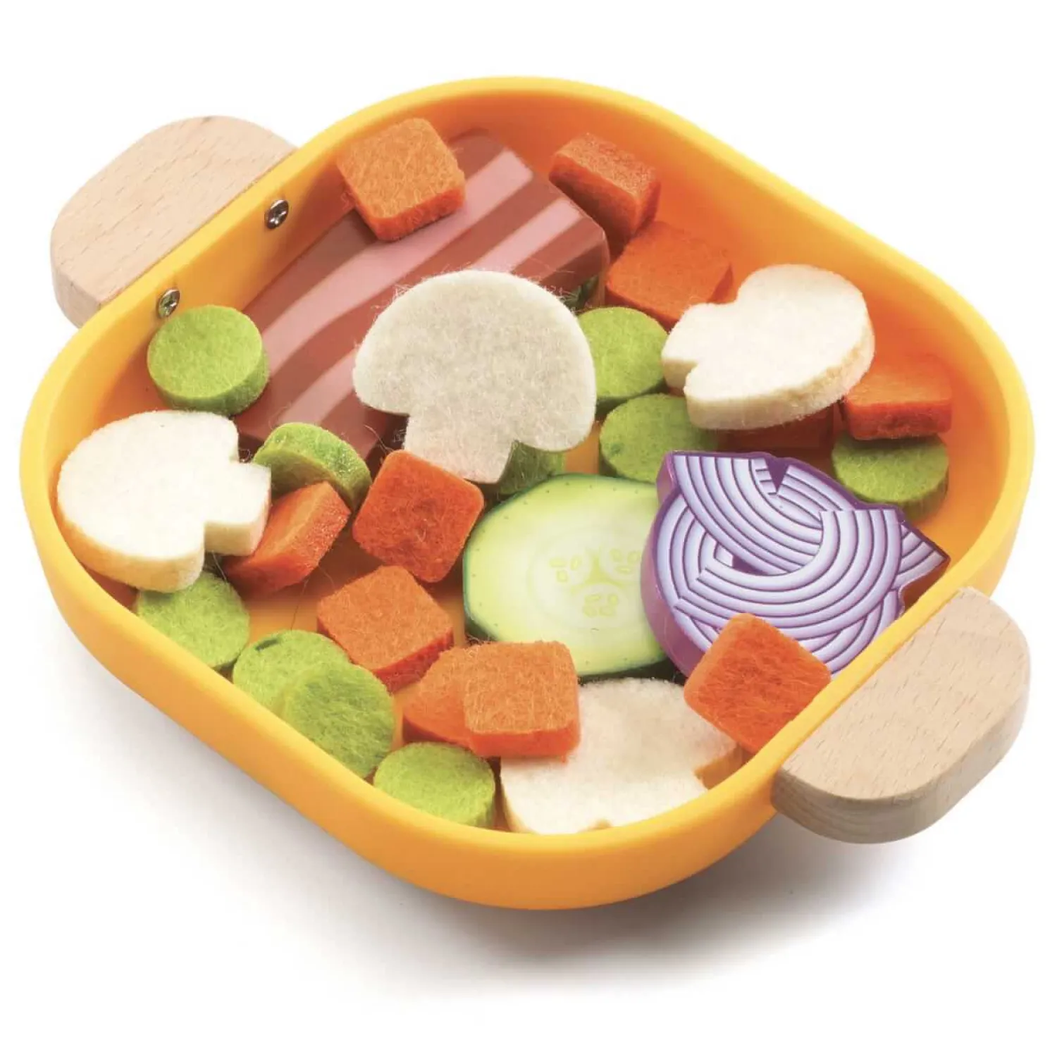 Djeco Odgrywanie ról - warzywa na patelnię