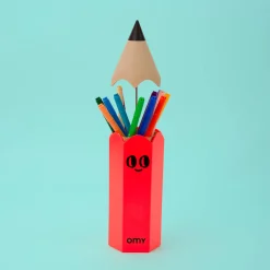 Dzieci OMY Organizer na długopisy - Pomarańczowy