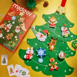 Mideer Ozdoby świąteczne na choinkę DIY 8+