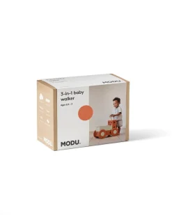 Dzieci MODU Pchacz 3w1 - Burnt Orange, Dusty Green