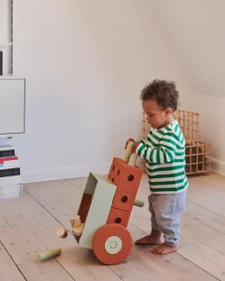 Dzieci MODU Pchacz 3w1 - Burnt Orange, Dusty Green
