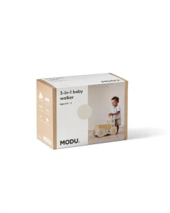 Dzieci MODU Pchacz 3w1 - Sand Grey, Honey Yellow