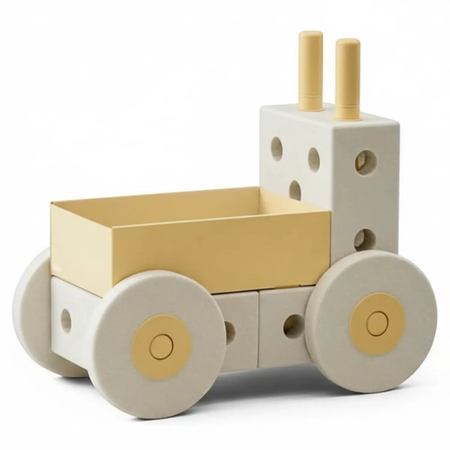 Dzieci MODU Pchacz 3w1 - Sand Grey, Honey Yellow