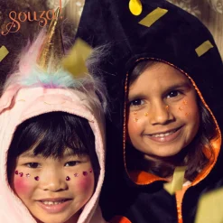 Souza! Peleryna na Halloween kostium dynia 4-8 lat