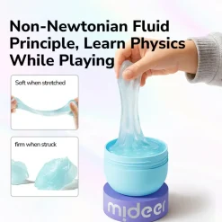 Mideer Perłowa masa sensoryczna Pearly Putty - purple dream