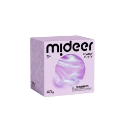 Mideer Perłowa masa sensoryczna Pearly Putty - purple dream