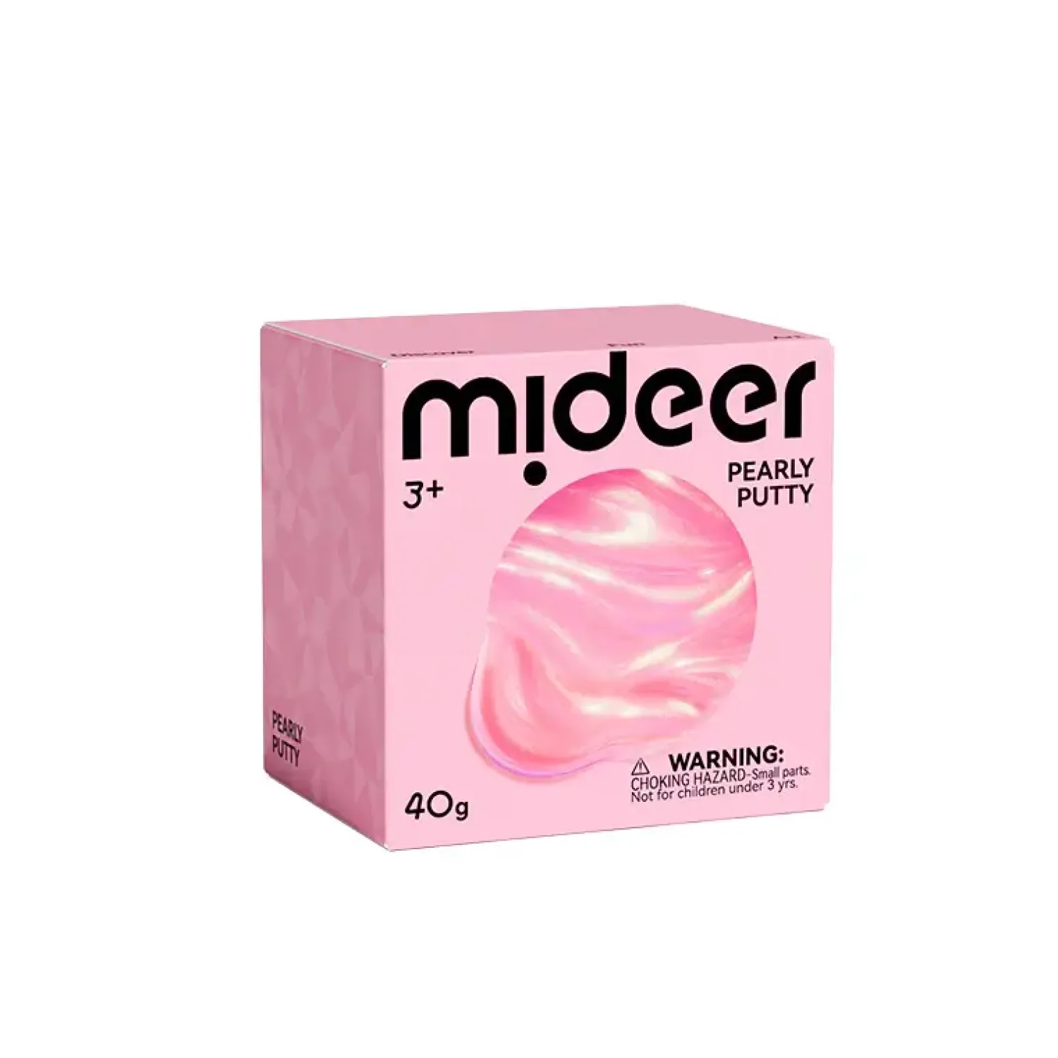 Mideer Perłowa masa sensoryczna Pearly Putty - sakura pink