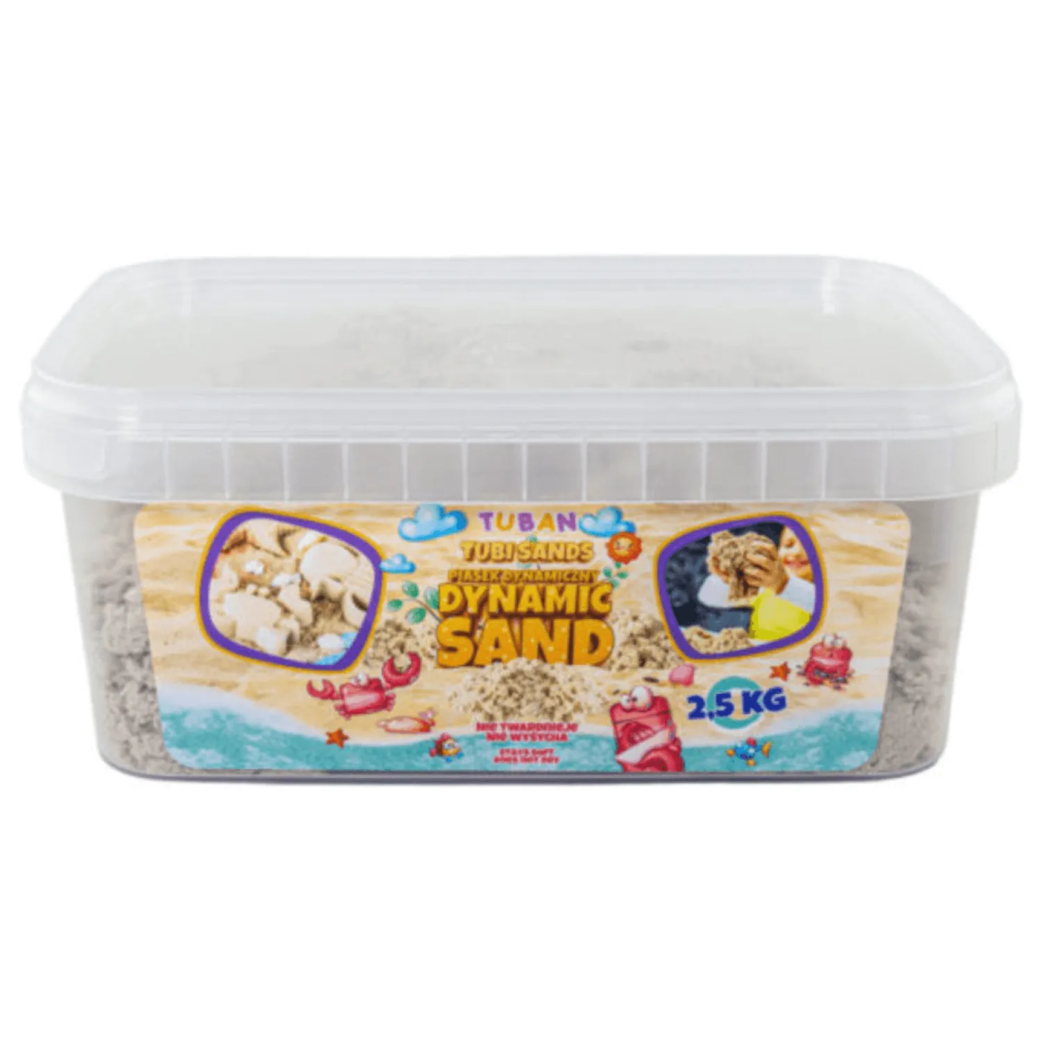 Tuban Piasek dynamiczny - naturalny 2,5 kg