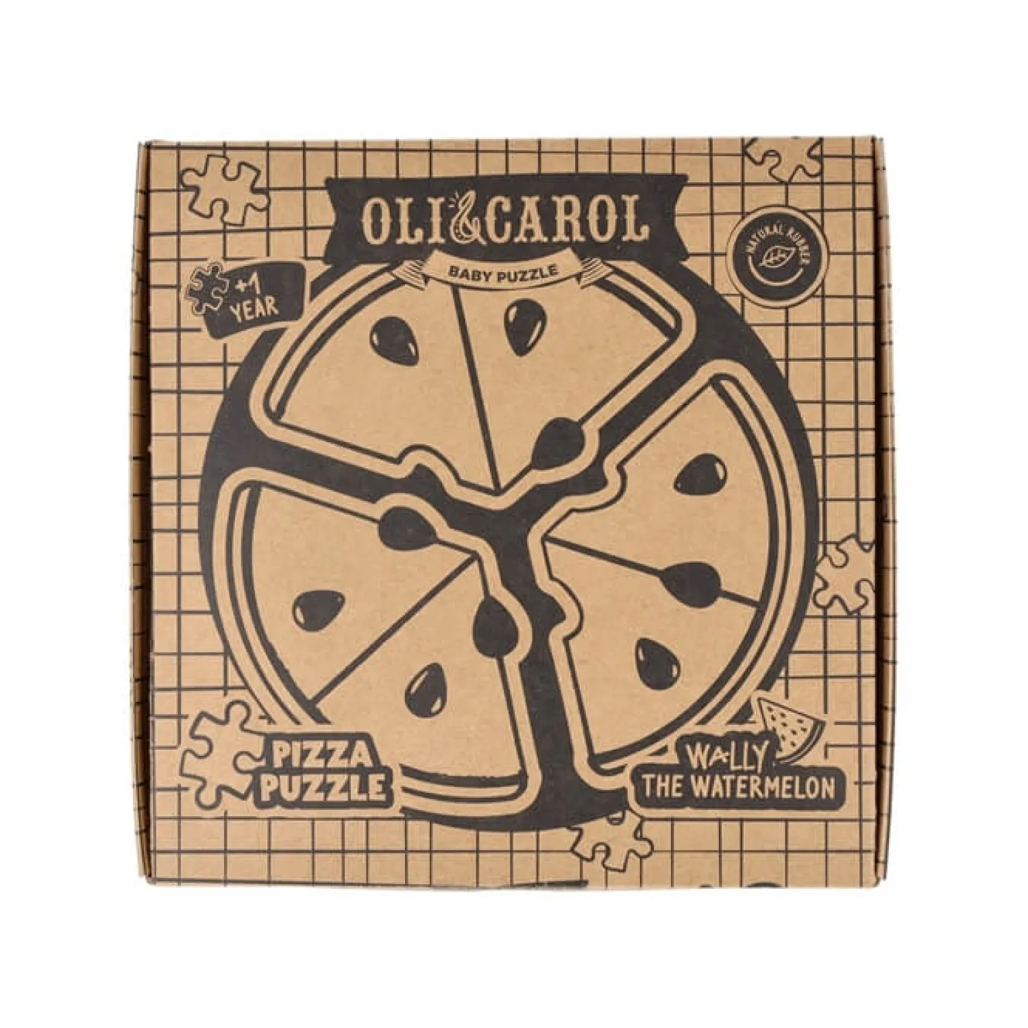 Oli and Carol Pierwsze puzzle Pizza z Arbuza