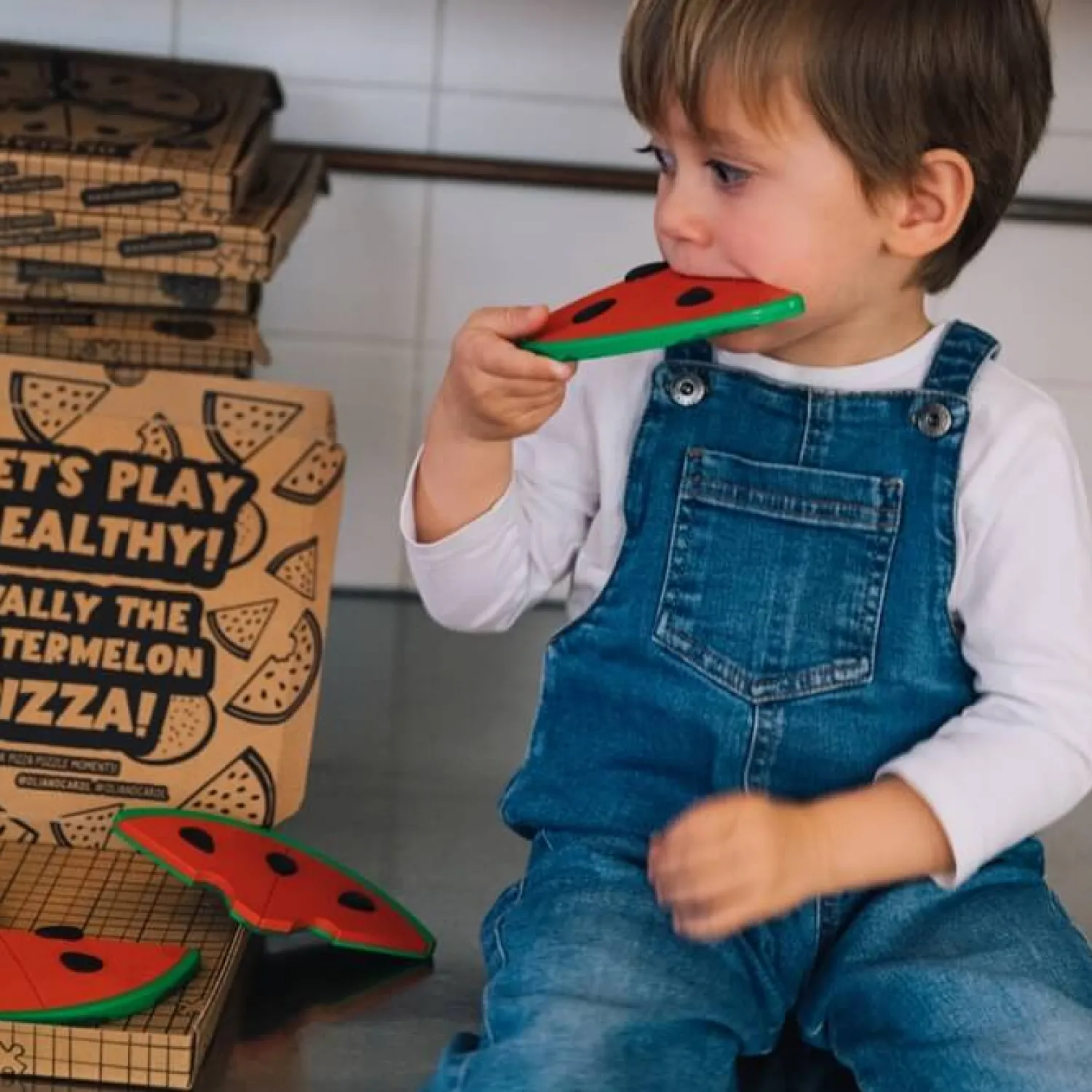 Oli and Carol Pierwsze puzzle Pizza z Arbuza