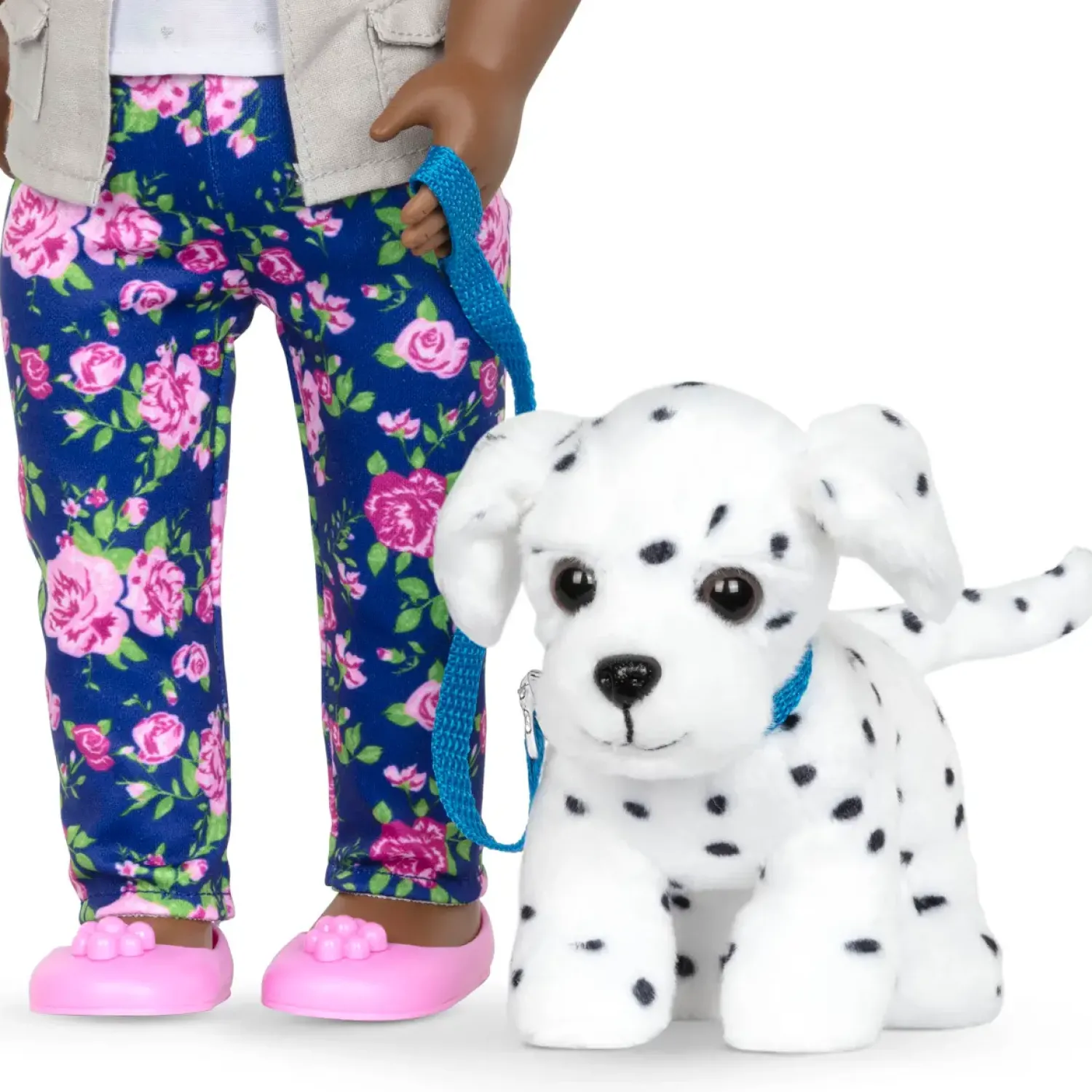OurGeneration Piesek DALMATYŃCZYK w torebce – Hop in Dog Carrier