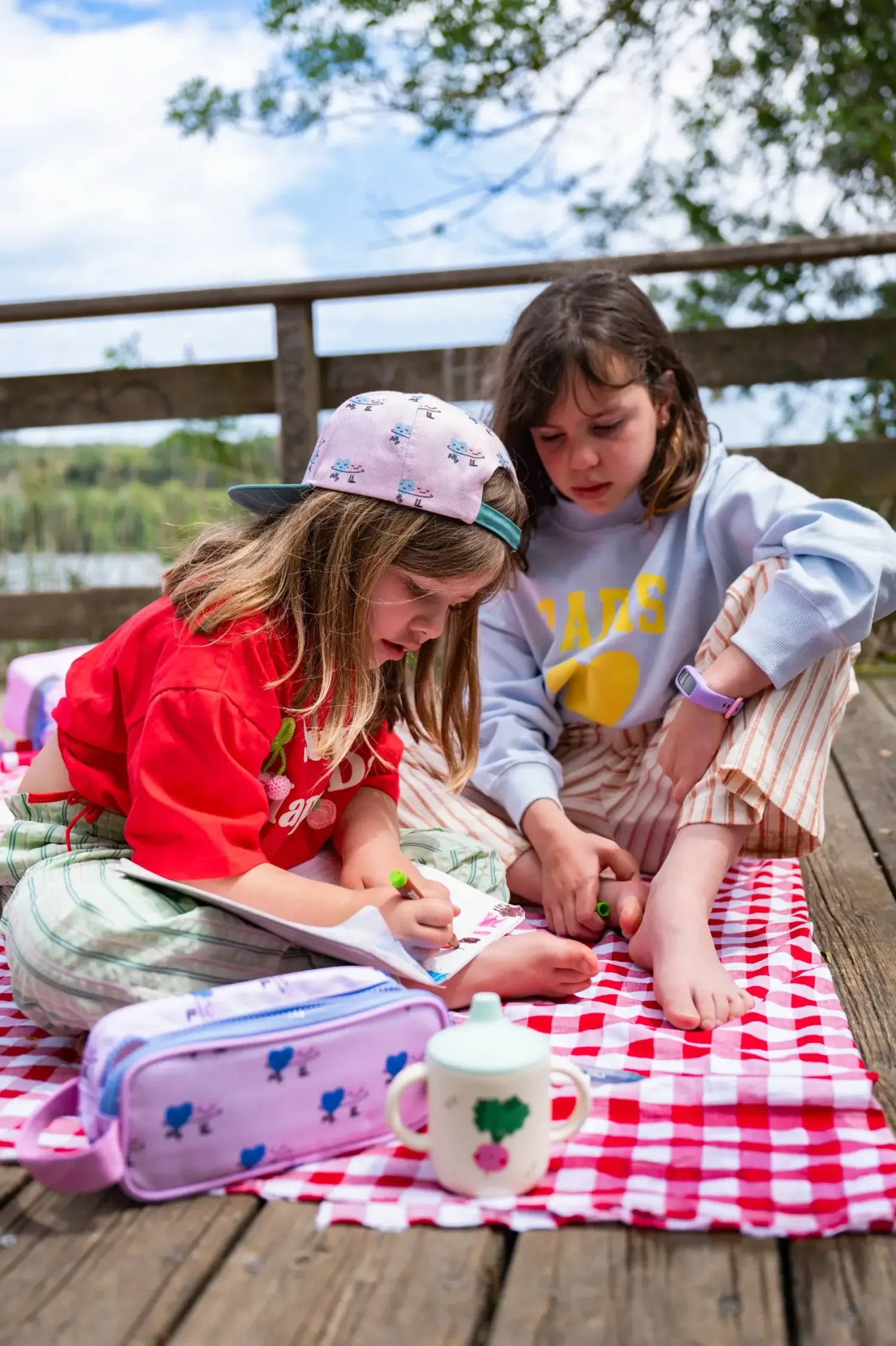 Dzieci The cotton cloud Piórnik - Funky Dogs