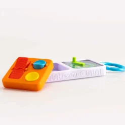 Fat Brain Toys PlayTab Go - Sensoryczne Kwadraty z zawieszką