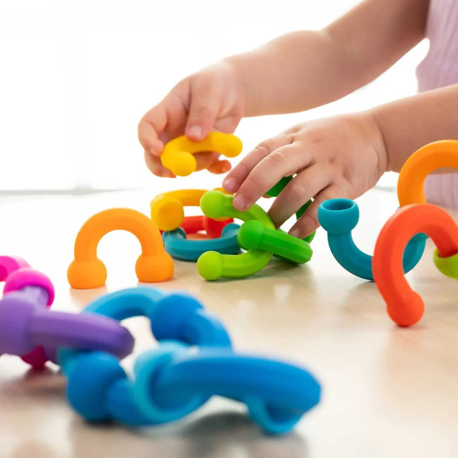 Fat Brain Toys Plip Półokrągłe Klocki