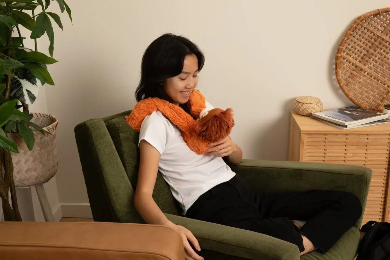Hugimals Pluszak obciążeniowy - Orangutan Ollie