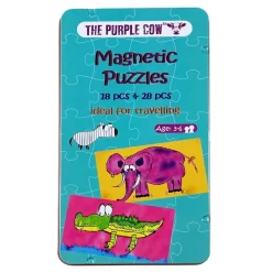 The Purple Cow Podróżna gra magnetyczna - Puzzle magnetyczne