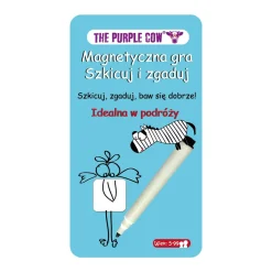 The Purple Cow Podróżna gra magnetyczna - Szkicuj i Zgaduj